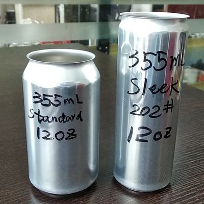 Boîtes de boisson en aluminium de BPANI 12oz 355ml de fabricant pour le cidre