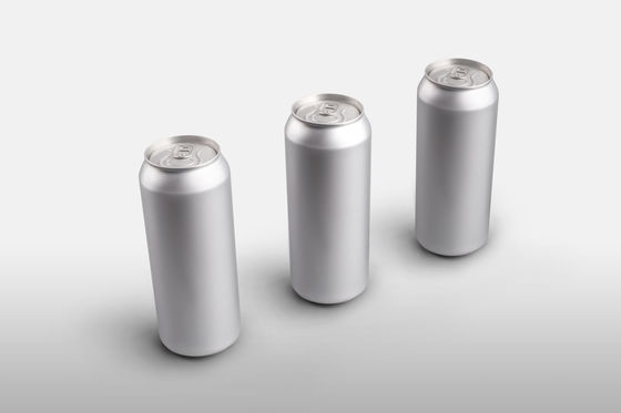 Boîtes de boisson de Stubby Slim Sleek Empty Aluminum réutilisant 500ml matériel